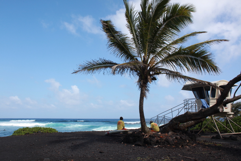 Pahoa Beach Hawaii
