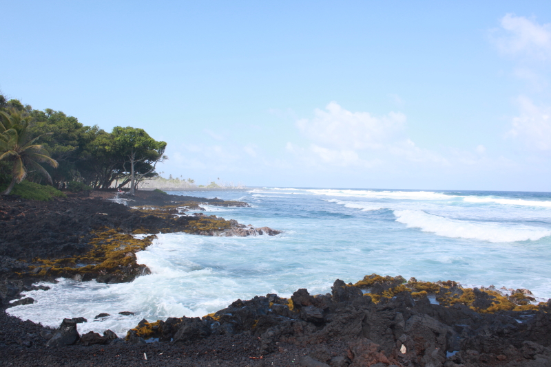 Pahoa Beach Hawaii
