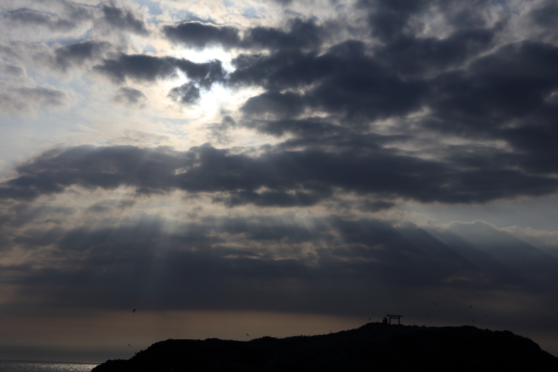 日御碕 経島